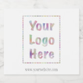 Uw Logo Hier BedrijfsPromotie Bier Etiket (Enkel label)