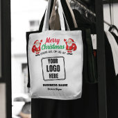 Uw Logo Hier Branded Promotionele Kerstcadeau Tote Bag