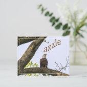 Uw Logo hier Briefkaart (Staand voorkant)