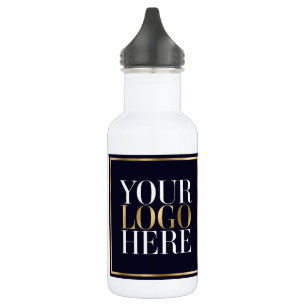 Uw Logo hier Business Branding Waterfles