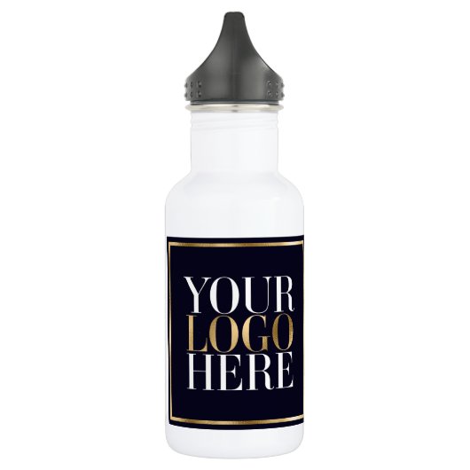 Uw Logo hier Business Branding Waterfles (Links)