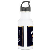 Uw Logo hier Business Branding Waterfles (Voorkant)