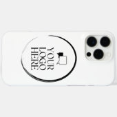Uw Logo Hier Case-Mate iPhone Case (Achterkant (horizontaal))