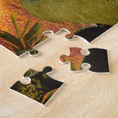 Uw Logo hier | Custom Dinosaur Jigzaag Puzzle Legpuzzel (Zijkant)