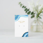 Uw Logo hier die Kaarten voor beeldscherm verdient Visitekaartje (Staand voorkant)