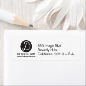 Uw Logo Hier eenvoudig  Etiket (Insitu)