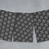 Uw Logo hier eenvoudig modern patroon Inpakpapier Vel