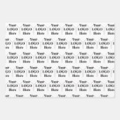 Uw Logo hier eenvoudig modern patroon Inpakpapier Vel (Voorkant)