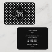 Uw Logo hier en Stip Gold Visitekaartje (Voorkant / Achterkant)