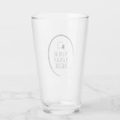 Uw Logo Hier Glas (Achterkant)