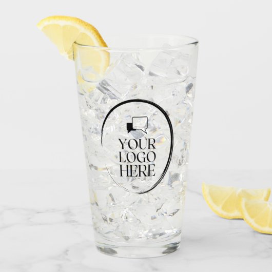 Uw Logo Hier Glas (Voorkant ijs)