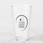 Uw Logo Hier Glas (Voorkant)