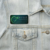 Uw logo hier, groene kleur naamplaatje (In situ)