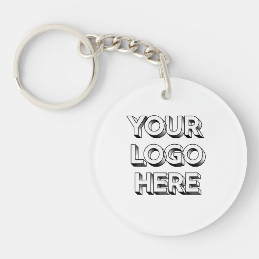 Uw Logo hier Groomsmen geschenken Sleutelhanger (Voorkant)