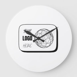Uw Logo Hier Grote Klok
