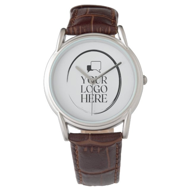 Uw Logo Hier Horloge (Voorkant)