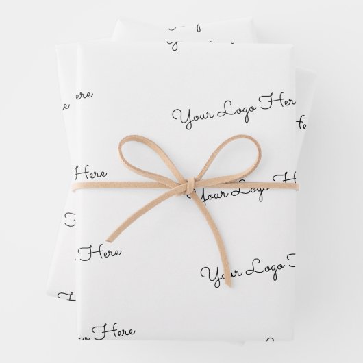 Uw Logo hier Inpakpapier Vel (In situ)