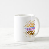 Uw Logo Hier Kleur Koffiemok (Voorkant rechts)
