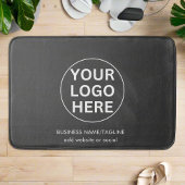 Uw Logo hier l Clean Grey Branded Business Hotel Badmat