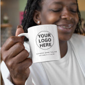 Uw Logo Hier l Promotionele Swag Zwart & Wit Koffiemok