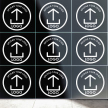 Uw Logo hier minimalistische professionele zwart