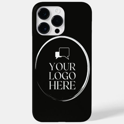 Uw Logo Hier Modern Case-Mate iPhone Case (Achterkant)
