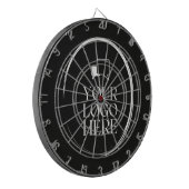 Uw Logo Hier Modern Dartbord (Voorkant Links)