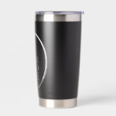 Uw Logo Hier Modern Geïsoleerde Drinkbeker (Links)