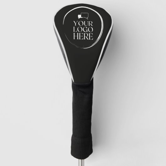 Uw Logo Hier Modern Golfheadcover (Voorkant)