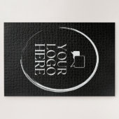 Uw Logo Hier Modern Legpuzzel (Horizontaal)