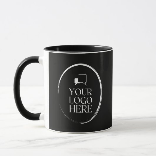 Uw Logo Hier Modern Mok (Links)