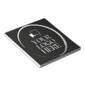 Uw Logo Hier Modern Notitieblok (Schuin)