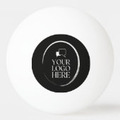 Uw Logo Hier Modern Pingpongbal (Voorkant)
