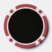 Uw Logo Hier Modern Poker Chips (Achterkant)