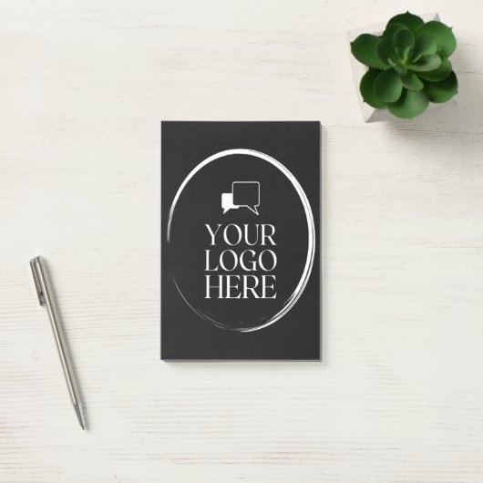 Uw Logo Hier Modern Post-it® Notes (Kantoor)