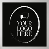 Uw Logo Hier Modern Poster (Voorkant)