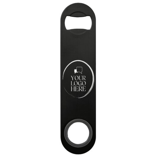 Uw Logo Hier Modern Speed Flessenopener (Voorkant)
