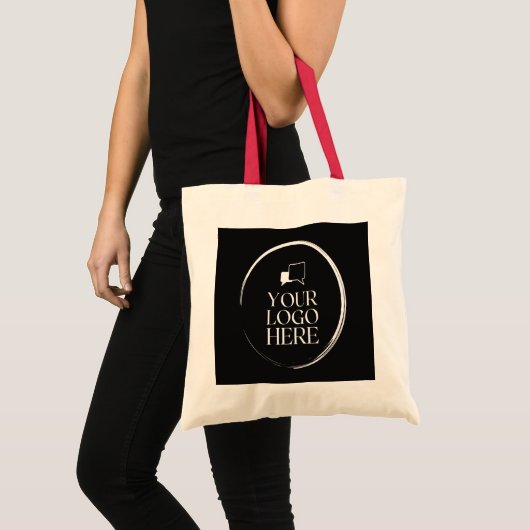 Uw Logo Hier Modern Tote Bag (Voorkant (product))