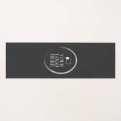 Uw Logo Hier Modern Yogamat (Voorkant (horizontaal))