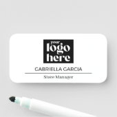 Uw Logo hier moderne naamplaatje (In situ)