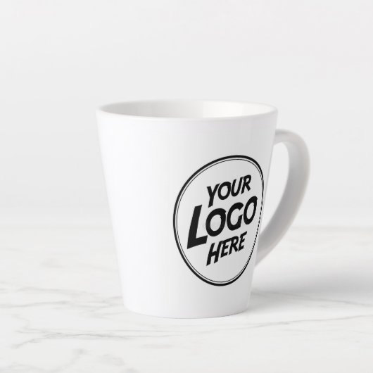 Uw logo hier mooie mok (Rechterhoek)