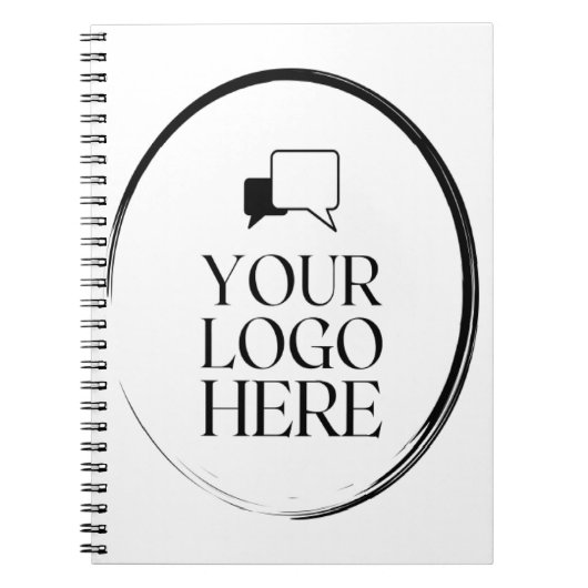 Uw Logo Hier Notitieboek (Voorkant)