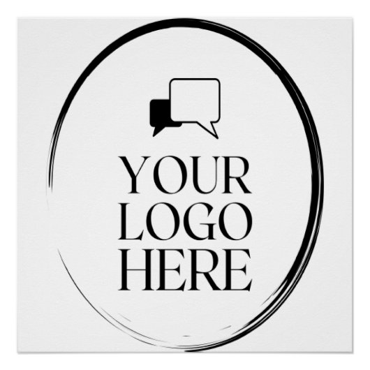 Uw Logo Hier Perfect Poster (Voorkant)