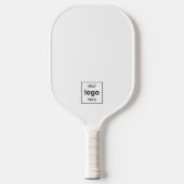 Uw Logo hier promotiewit Pickleball Paddle (Voorkant)