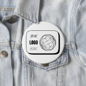 Uw Logo Hier Ronde Button 4,0 Cm (In situ)
