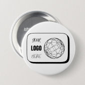 Uw Logo Hier Ronde Button 7,6 Cm (Voorkant /achterkant)