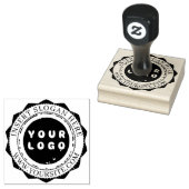 Uw Logo hier Rubberstempel (Gestempeld)