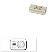 Uw Logo Hier Rubberstempel (Gestempeld)