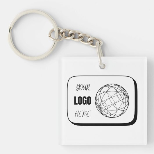 Uw Logo Hier Sleutelhanger (Voorkant)