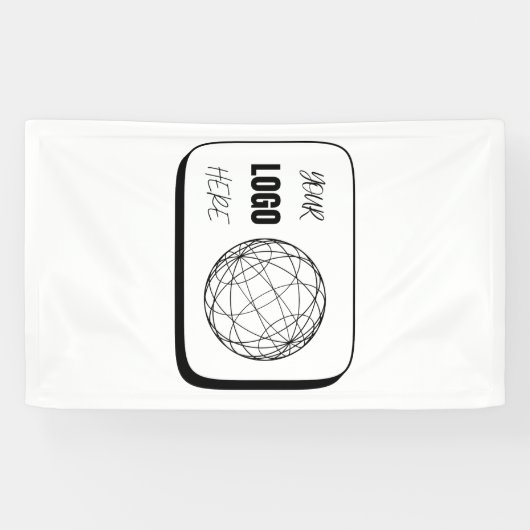 Uw Logo Hier Spandoek (Horizontaal)
